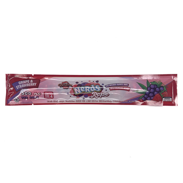 Devour Nerd Ropes 500mg - Grape & Strawberry