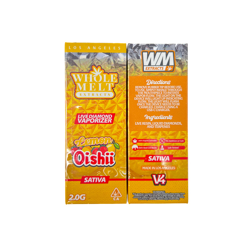 Whole Melts (2G) Live Diamond Disposable - Lemon Oishii